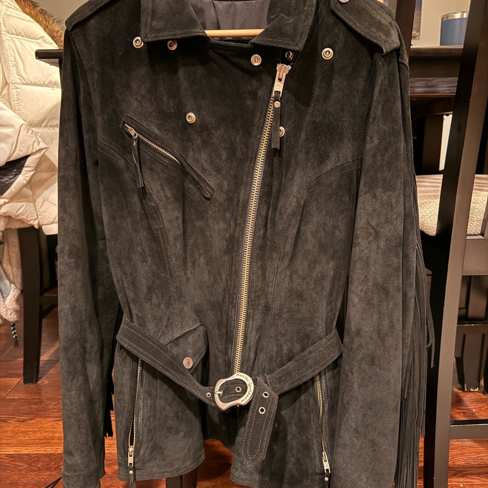 Harley-Davidson Black Suede Jacket